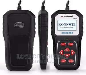 KW-818 OBDII Diagnostics Car Scanner Scan, Clear Read Code