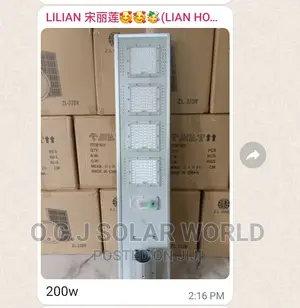 4 Eyes Solar Street Light All in One