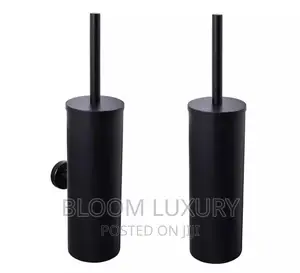 Wall Hung Black Toilet Brush