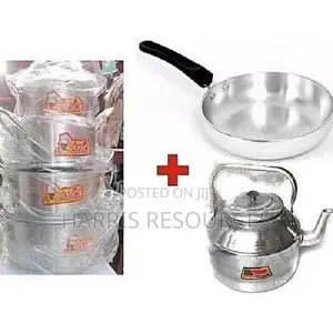 Picasso Cooking Pots Set of 4, Kettle and Frying Pan