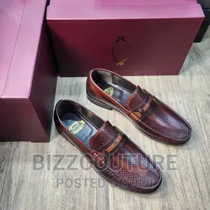 Original Italian SEPO Leather Loafers Available in Store