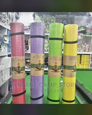 Exercise Gym Mat With Carrier Rope
