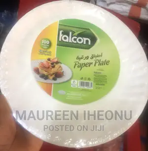 Paper Plate (Big Size) - A Pack of 100pcs