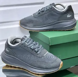 Originals High Quality Lacoste Grey/Ash/ 4851 Unisex SNK