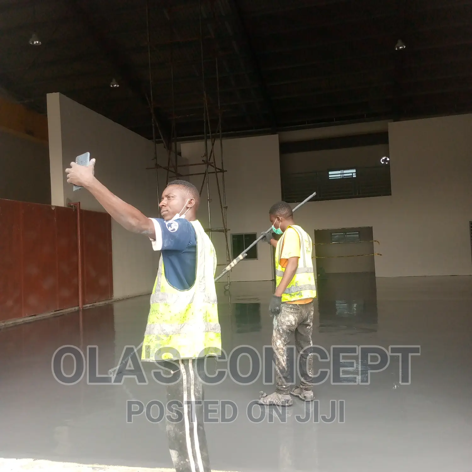 Grey Epoxy Flooring