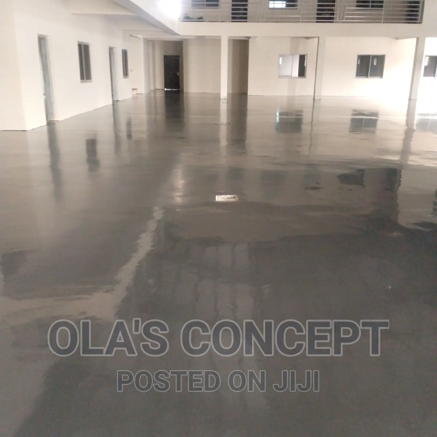 Grey Epoxy Flooring