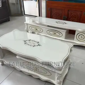 Royal Center Table and Tv Stand Set
