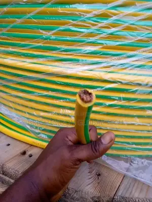 120mm Earthing Cable (Green and Yellow)