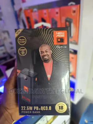 New Age 50000mah Smart Digital Power Bank With Type C Input