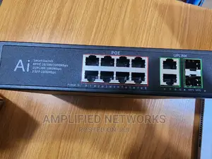 8port Gigabit Poe 2sfp 2 Ethernet Uplink