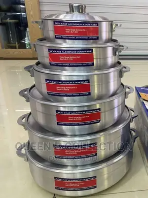 6pcs Polishing Aluminium Cookware