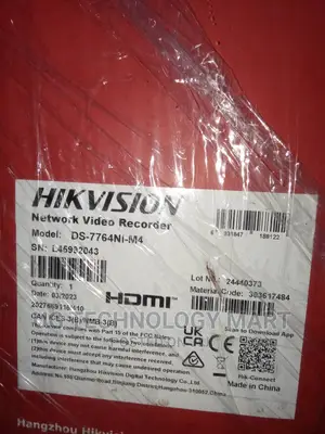 Hikvision 64 Channel NVR 4 Sata