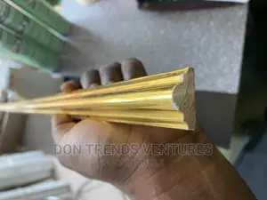 Gold Wainscoting Panel