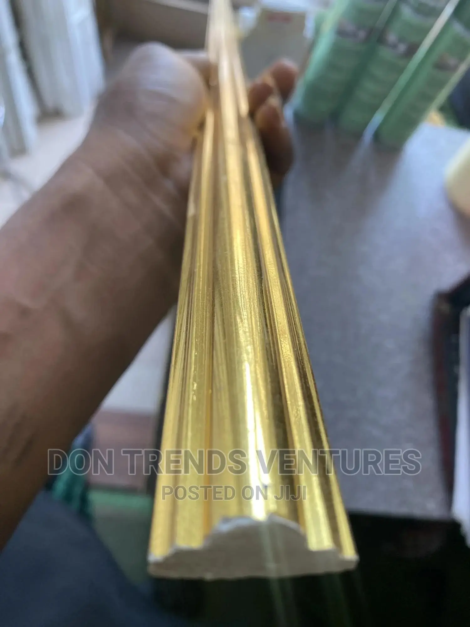 2.4cm Gold Wainscoting Panel