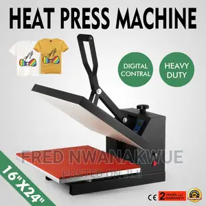 Flat Press T-Shirt Machine