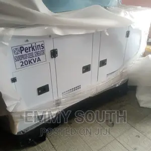 Perkins Soundproof Diesel Generator Made in England 20kva