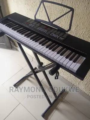 Singer Portable Keyboard Piano With Stand and Adapter