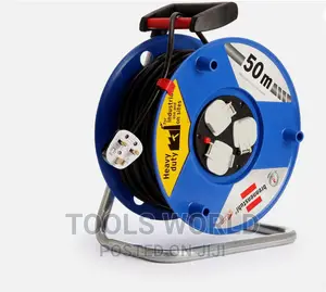 50 Metre Cable Reel Extension Reel Heavy Duty 2.5mm Cable