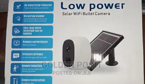 Solar Indoor Surveillance Wireless Camera