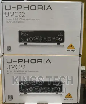 Behringer UMC22 Studio Soundcard