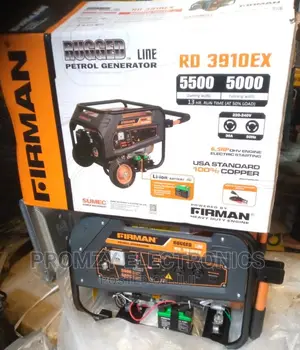 (5kva)Firman Rugged Line Petrol Generator Model RD3910EX