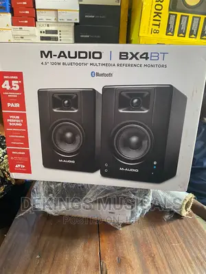 M-Audio BX4 BT 4.5inchs 120W Bluetooth Studio Monitors -Pair