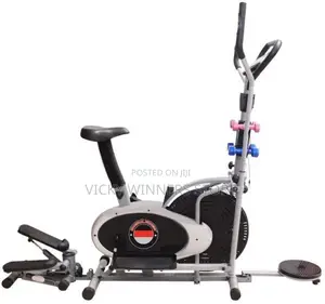 Orbitrac Bike 4in1 With Stepper, Twister And Dumbball