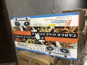 Boscon Top Gas Cooker New Table Cooker