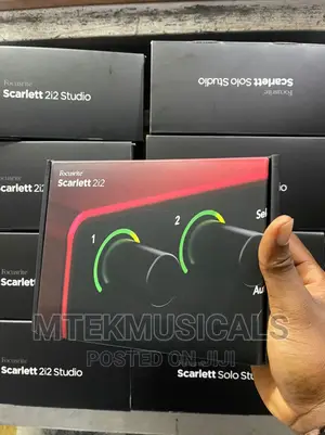 Focusrite Scarlett 2i2 Fourth Generation
