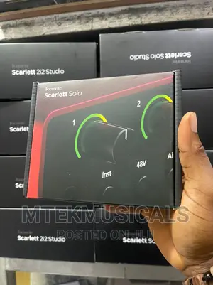 Focusrite Scarlett Solo Fourth Generation