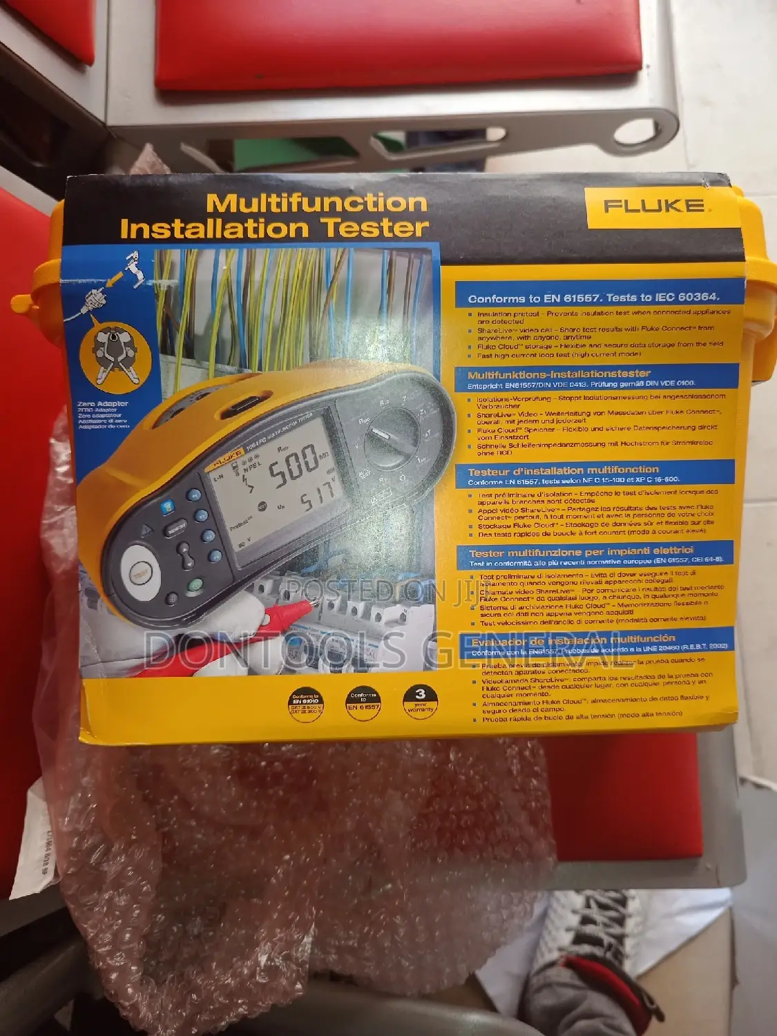 Fluke 1664FC Installation Multifunction Tester