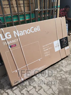 Original LG 75" TV NANO, Smart Satellite, Pure Colors Etc.