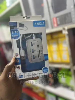 5 in 1 Card Reader USB HUB 3.0 OTG High Speed Splitter