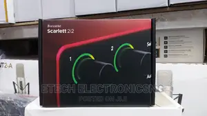 Focusrite Scarlett 2i2 4th Gen Usb 3.8 Audio Interface