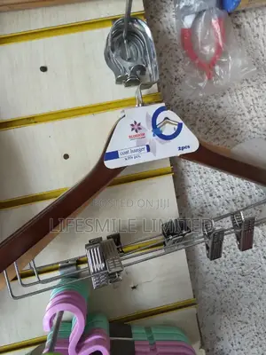 Wooden Hanger With Peg (3pcs)