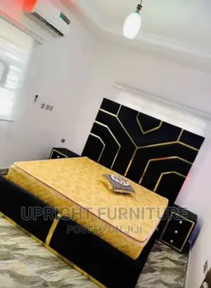 Bedframe 4 and Half by 6 With One Side Drawer