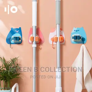 Adhesive Wall Mop Holder.