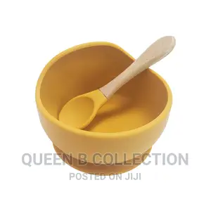 Baby Silicone Bowl and Spoon