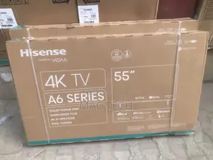 Hisense 55 Inches Smart Tv. 4K UHD With Bluetooth
