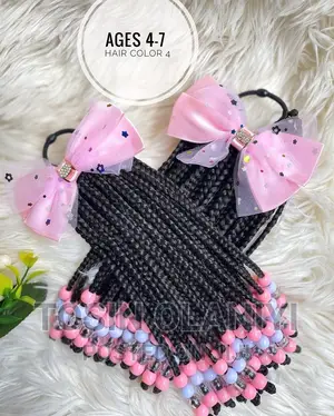 Kids Detachable Braided Ponytail