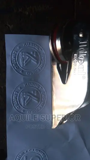 Embossed Company Seal