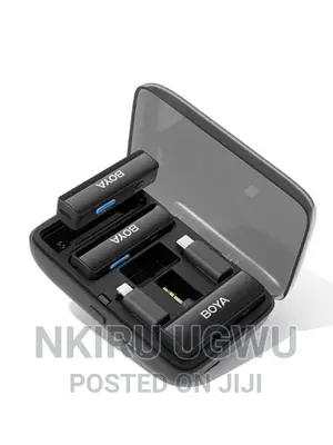 BOYALINK Wireless Mic For iPhone Android DSLR Camera