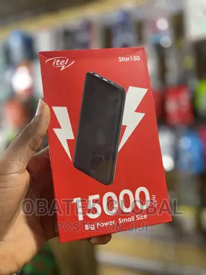 Itel 15000mah Dual Output Fast Charging Power Bank