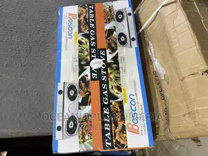 Newly Produce Boscon Table Top Double Burner Gas Cooker