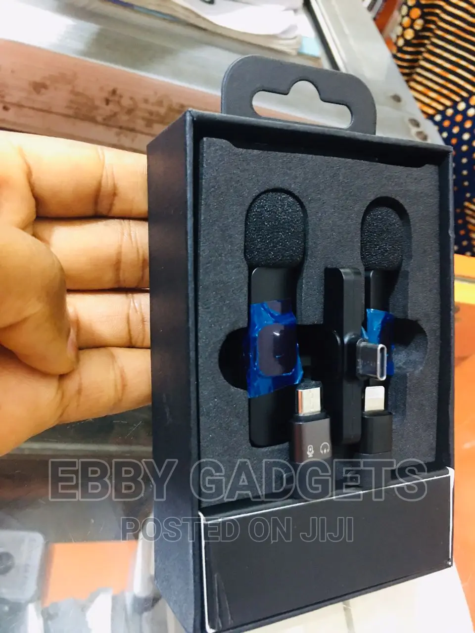 Wireless Mic for Both iPhones,Typec and Android