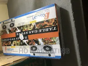 Boscon Gas Cooker Table Top Double Burner