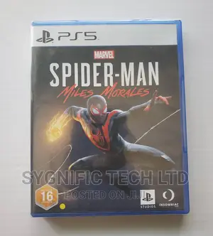 Ps5 Spiderman Miles Morales Cd