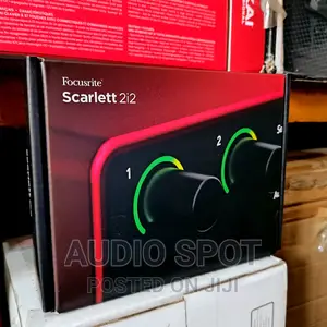 Focusrite Scarlett 2i2 4th Gen USB Audio Interface/Soundcard