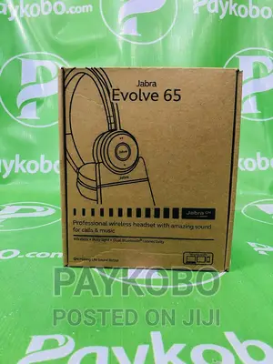 Jabra Evolve 65 Ms Stereo Headset With Charging Stand