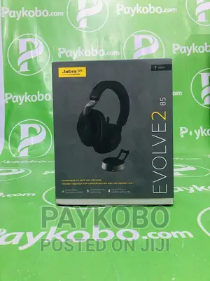 Jabra Evolve2 85 Noise-Canceling Wireless Stereo Headset
